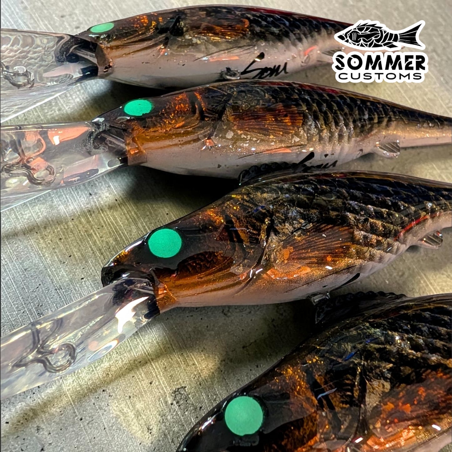 Sommer Customs Swimwalleye (UV EYES)
